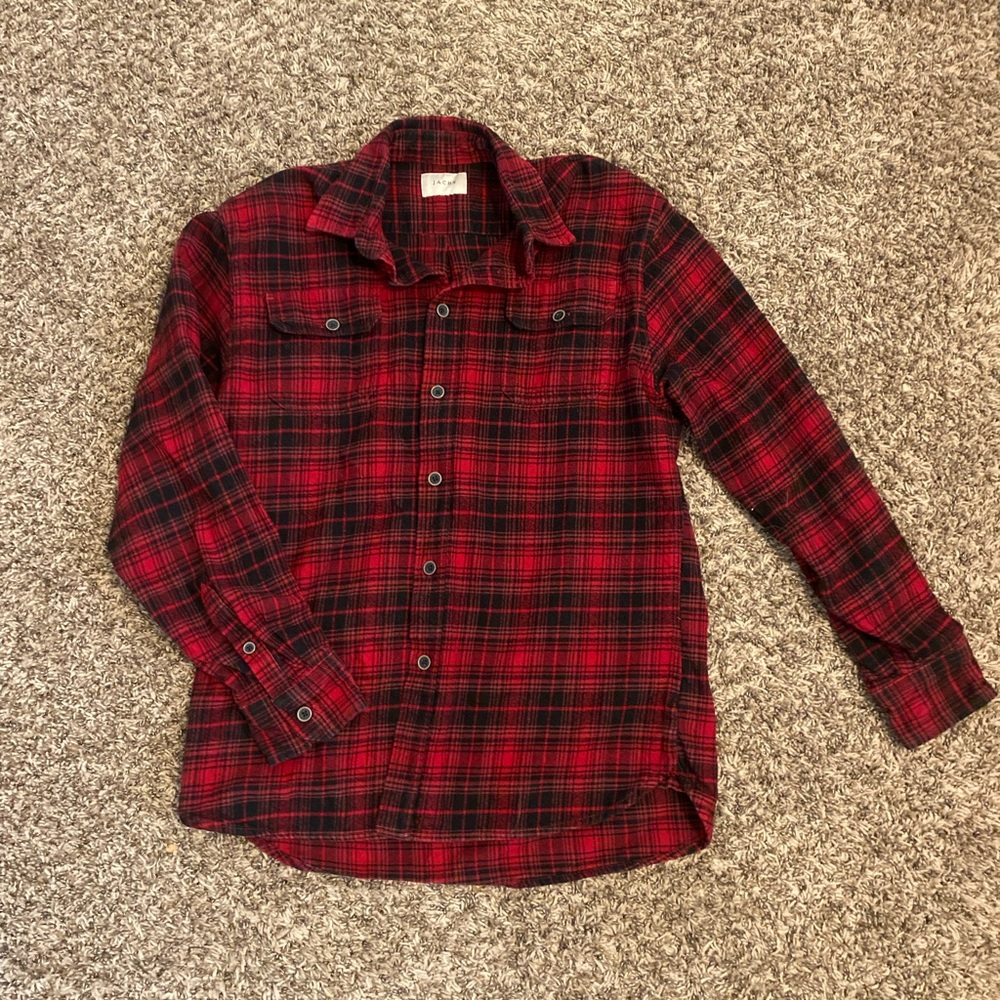 Jachs Men's Flannel Shirt Jacket